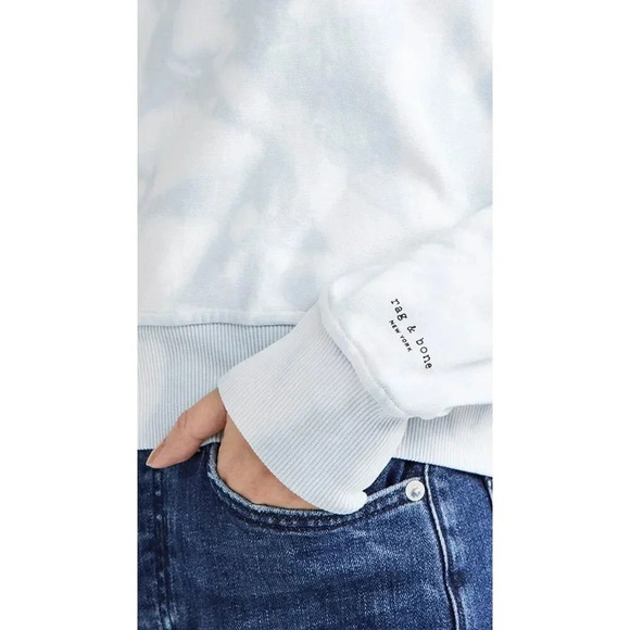 rag & bone City Tie Dye Sweatshirt Size Small - Picture 3 of 10